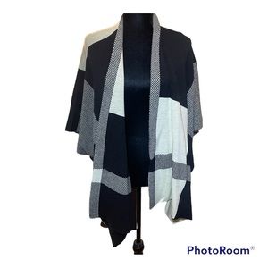 WILLI SMITH Plaid/ Colorblock shawl